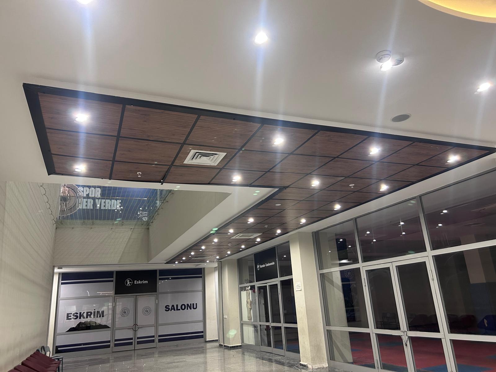 Spor salonu aydınlatması — GDK Elektrik